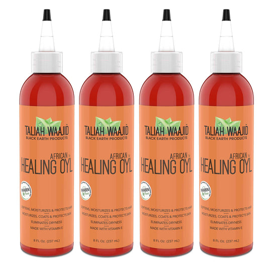 Taliah Waajid Black Earth Products African Healing Oyl | Total Body Oil | Softens, Moisturize, Coats, and Protects Hair & Skin | Infused with Vitamin