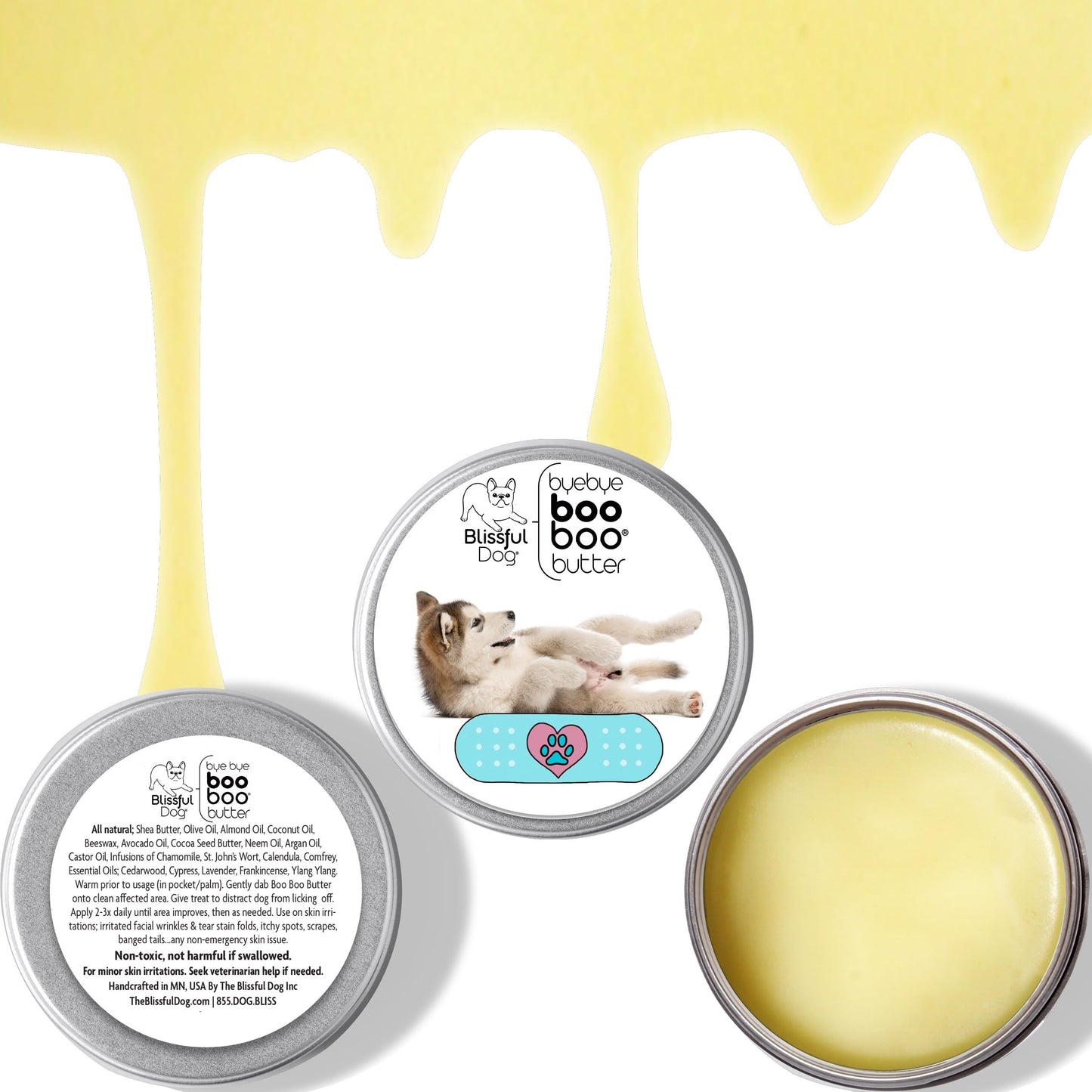 The Blissful Dog Malamute Boo Butter, 2 oz Beauty and Personal Care The Blissful Dog