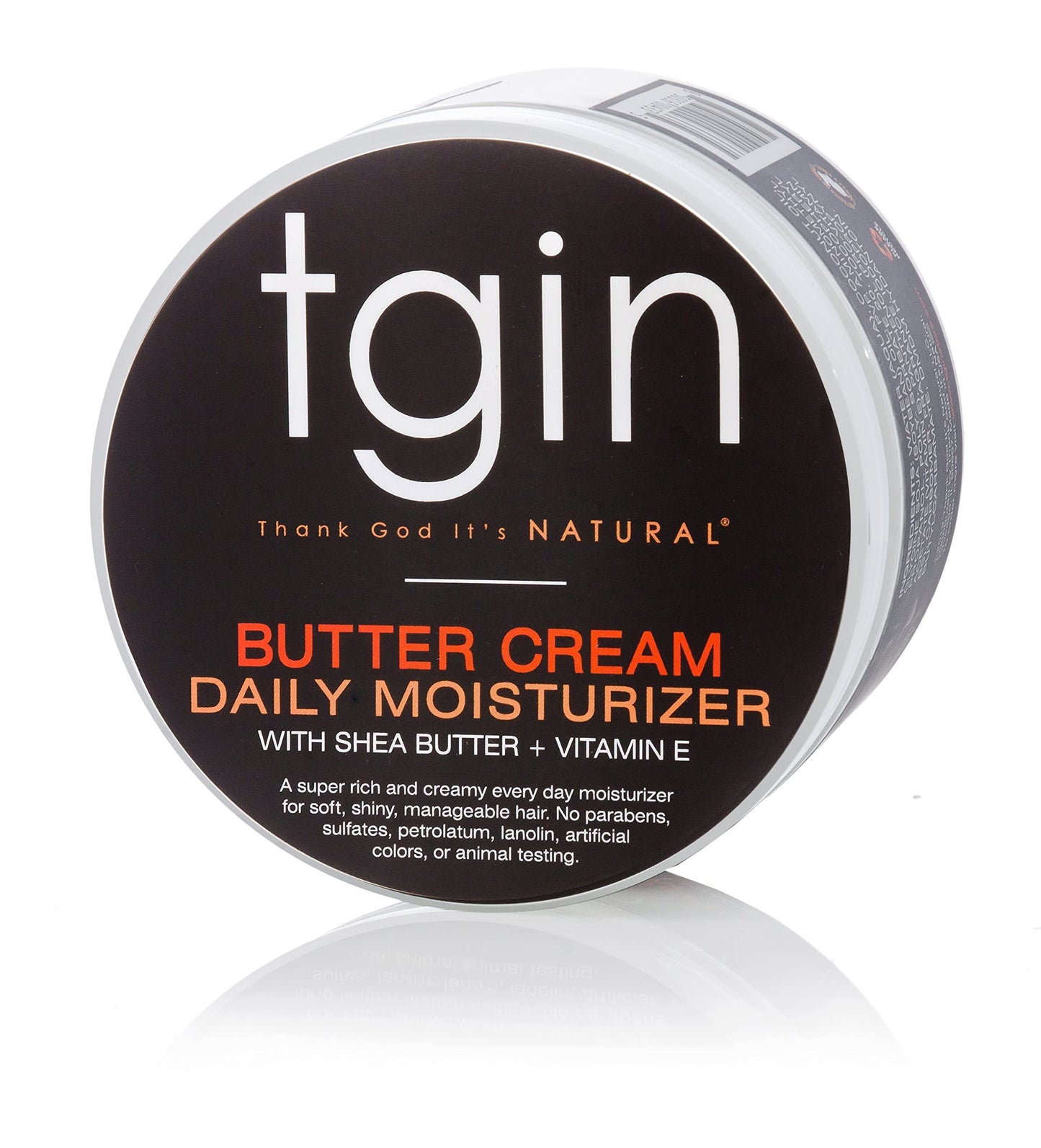 tgin Butter Cream Daily Moisturizer - Curly Hair Products With Deep Hydration for Soft, Defined Curls - Hair Products for Twist Out Styling, Frizz
