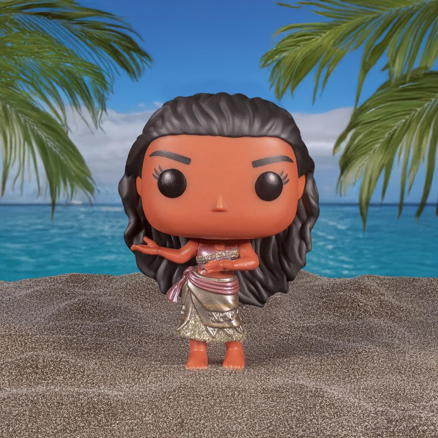 Funko POP! Ultimate Princess Collection - Moana POP & Pin Vinyl Figure - Shop Exclusive
