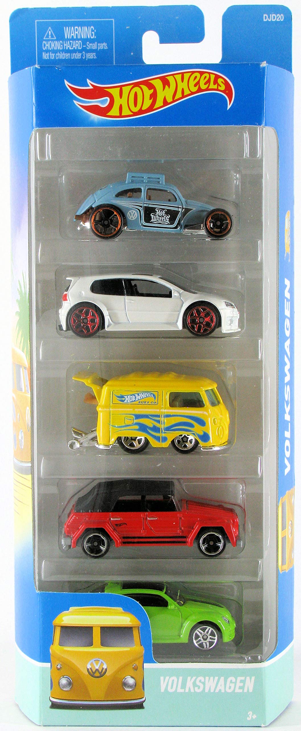 Hot Wheels, 2016 Volkswagen 5-Pack