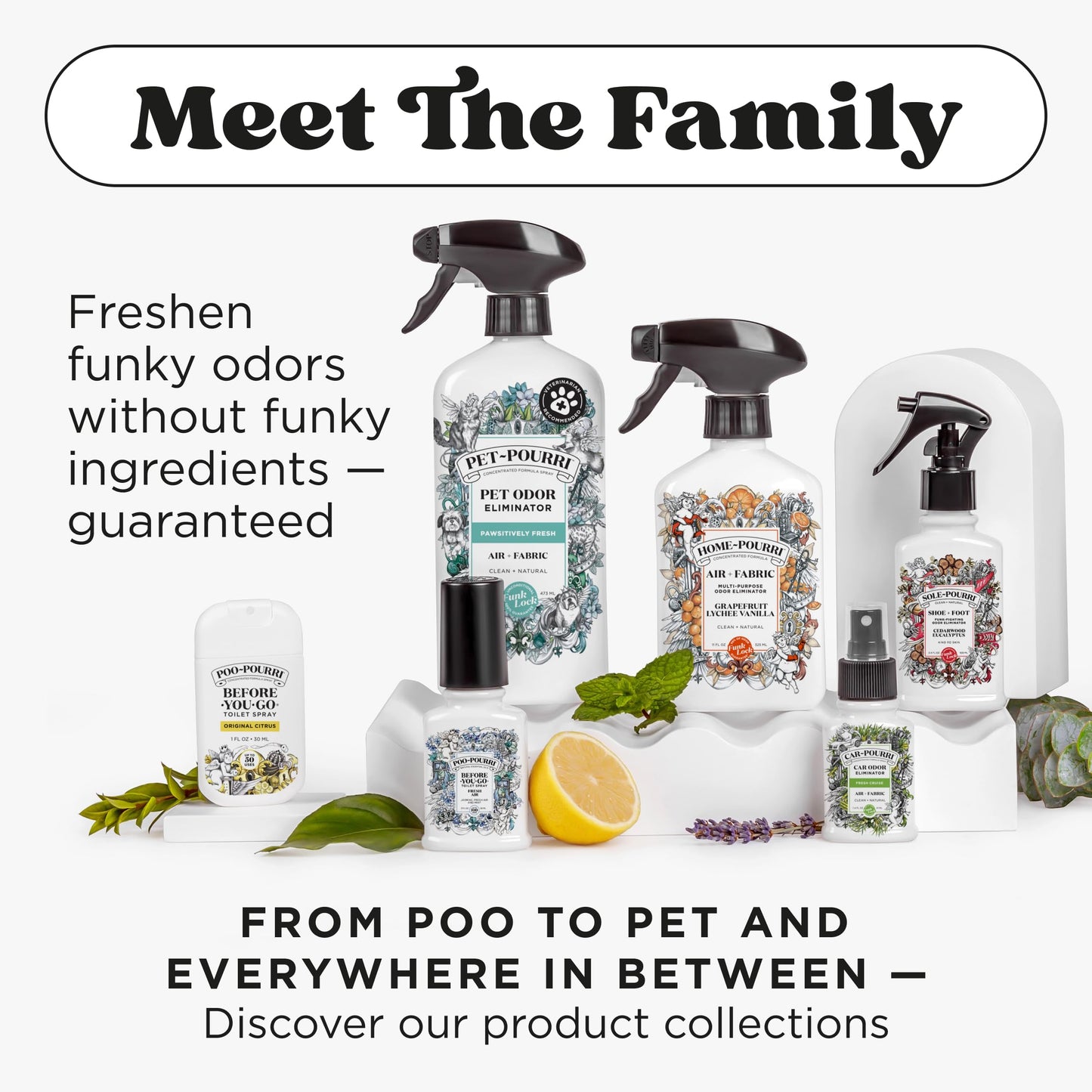 Poo-Pourri Citrus Potty Pods 20ct – Toilet Odor Remover & Cleaner with Essential Oils – Lemon, Bergamot & Lemongrass Scent