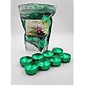 Menthol Eucalyptus Aromatherapy Shower Bombs: Large Fizzies Made with 100% Natural/Organic Essential Oils - Transform Your Shower (8 Count) Pack of 1