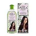 Dabur Amla Jasmine Hair Oil - Indian Hair Treatment for Healthy Hair, Moisturized Scalp, and Strengthening, Men and Women, 10.14 Fl Oz