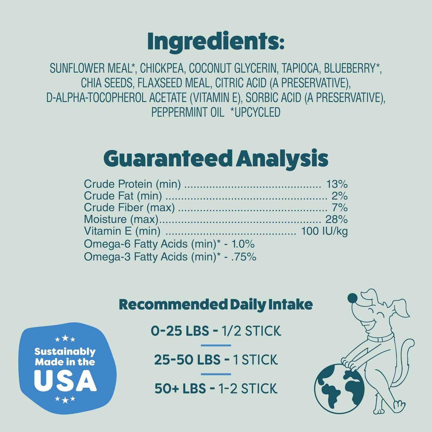 Shameless Pets Dental Treats for Dogs – Tooth Berry Sticks for Teeth Cleaning, Fresh Breath & Immune Support, Grain-Free