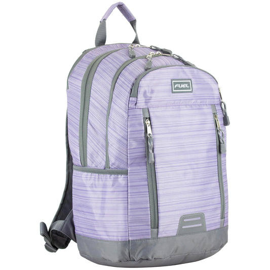 Fuel Pro Sport Multi-pocket Backpack - New Lilac Strips