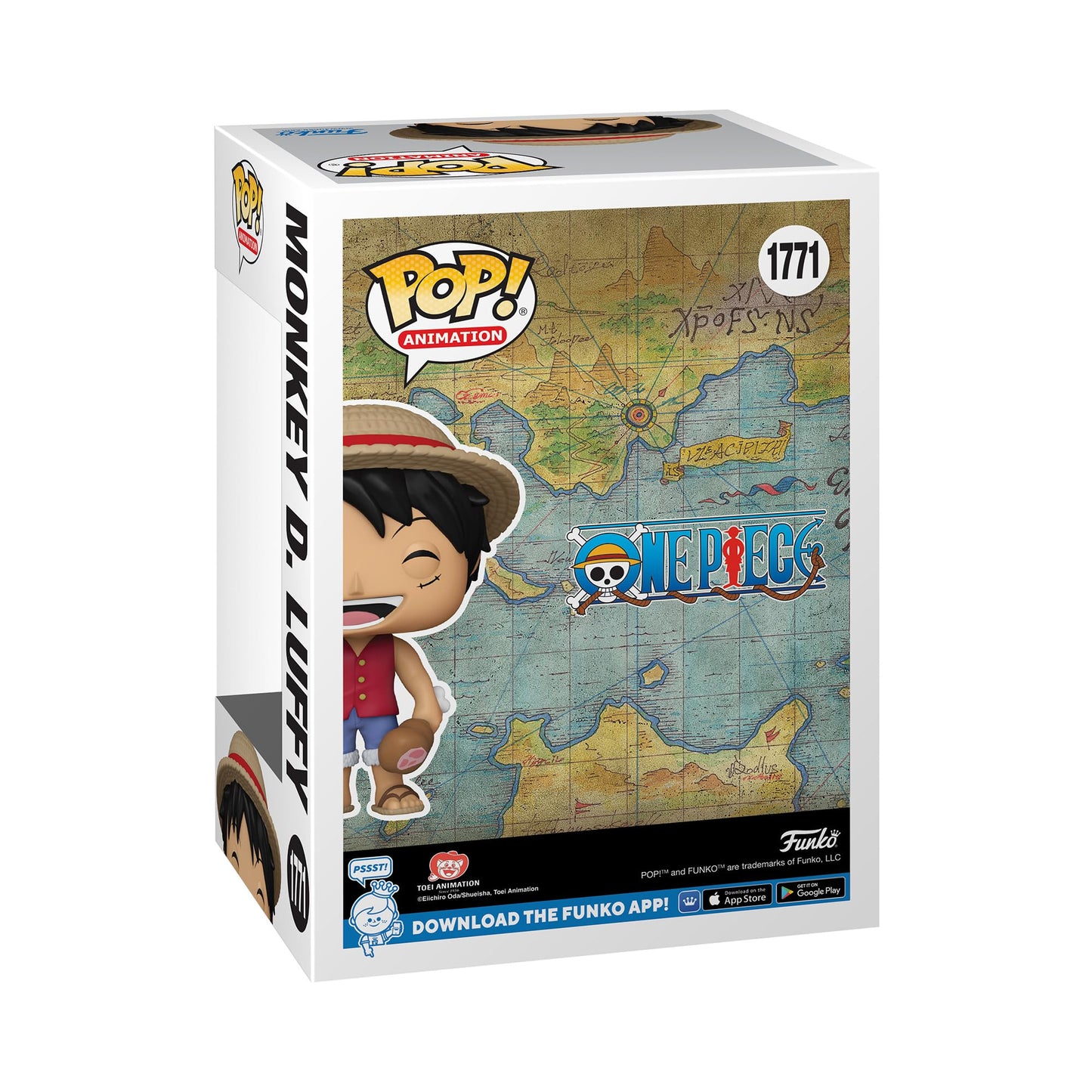 Funko POP Animation: Monkey D. Luffy - One Piece - Collectable Vinyl Figure - Gift Idea - Official Merchandise - for Kids & Adults - Anime Fans…