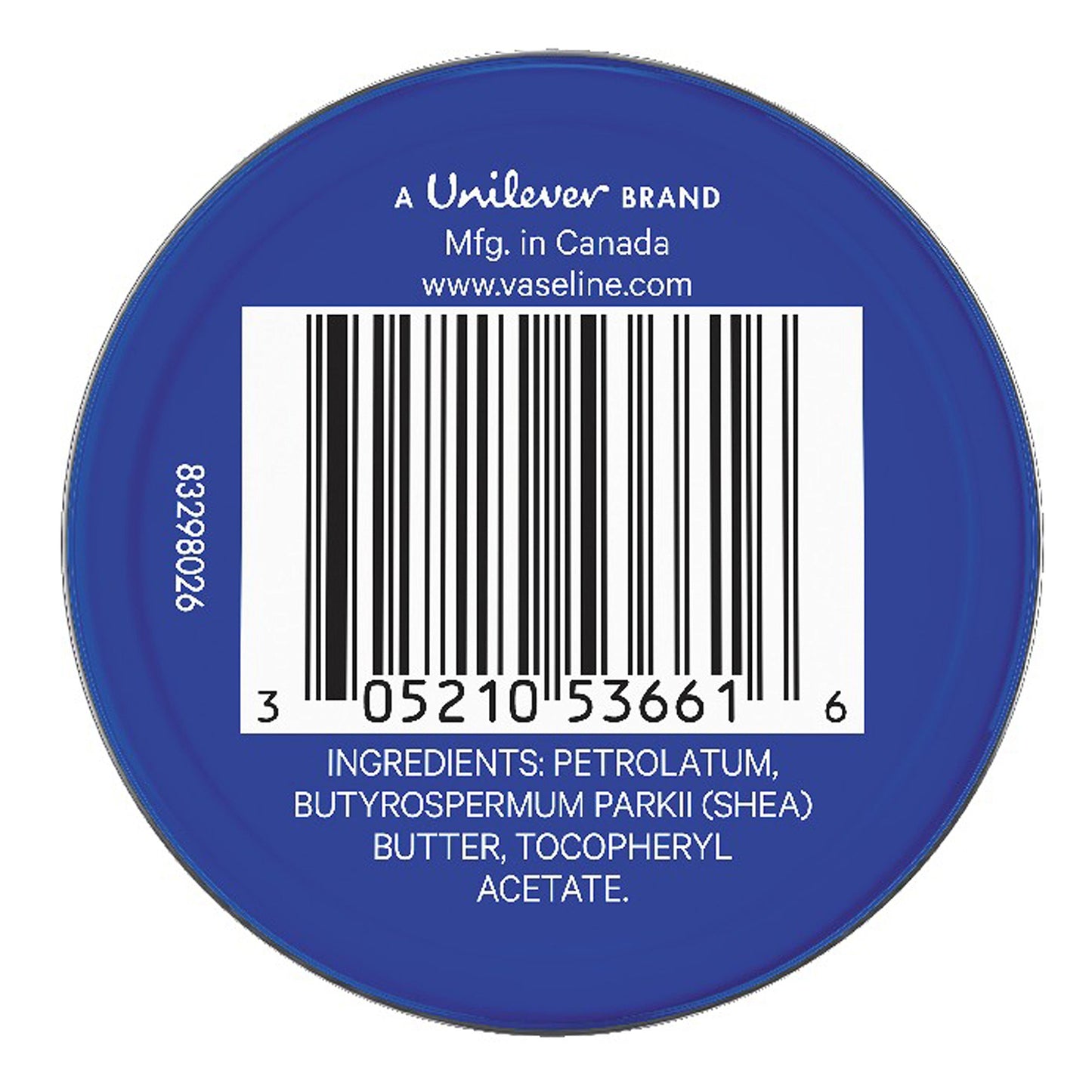 Vaseline Lip Therapy Lip Balm Tin, Original, 0.6 oz, Rose
