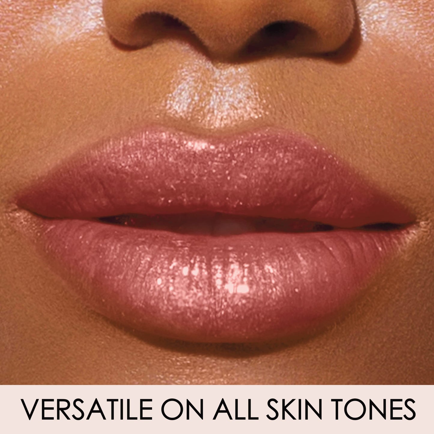 LONDONTOWN Gossamer, Peachy Beige, Plush Shine Lip Gloss Tube, Deep Hydrating High Shine Sheer Tint Non-Sticky Conditioning Balm