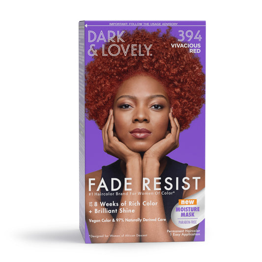 SoftSheen-Carson Dark and Lovely Fade Resist Rich Conditioning Color, Vivacious Red 394