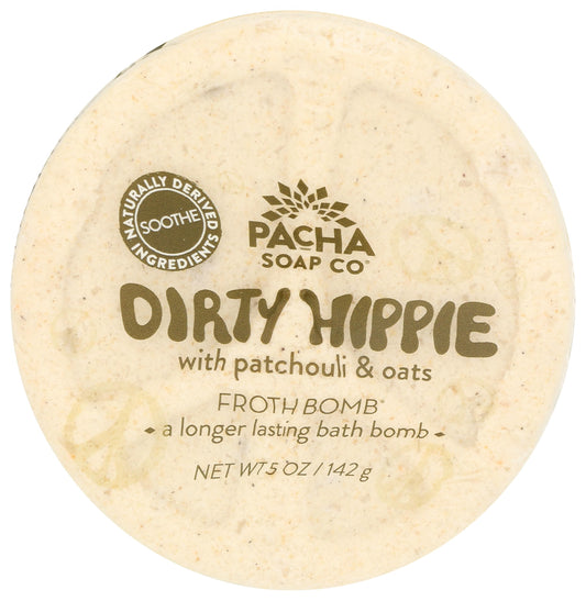 PACHA SOAP Dirty Hippie Froth Bomb, 5 OZ