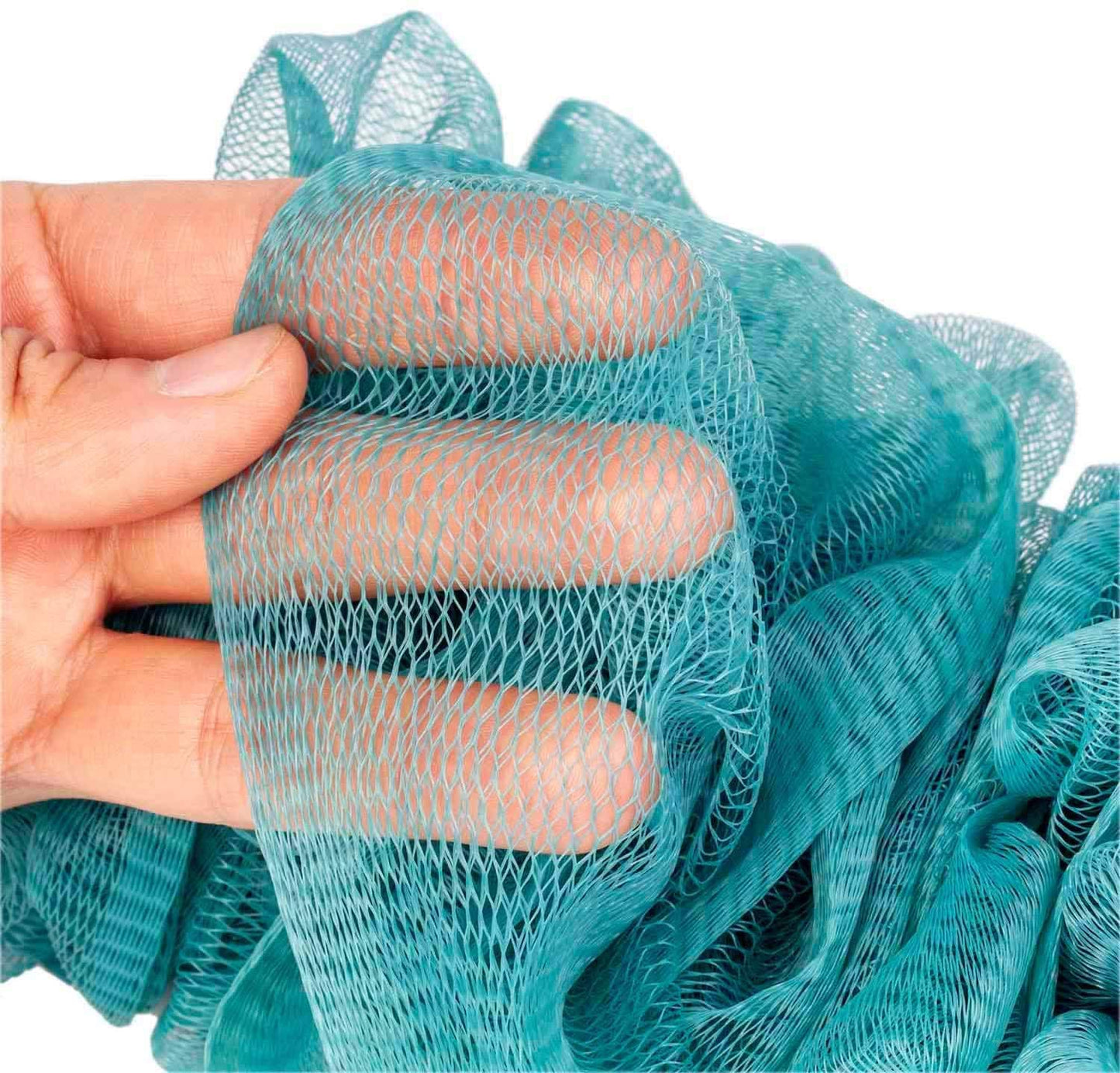 Arswin Back Scrubber for Shower,Loofah Long Handle Bath Body Brush,Soft Nylon Mesh Sponge for Shower,Loofah On a Stick for Men Women,Exfoliating Scrub