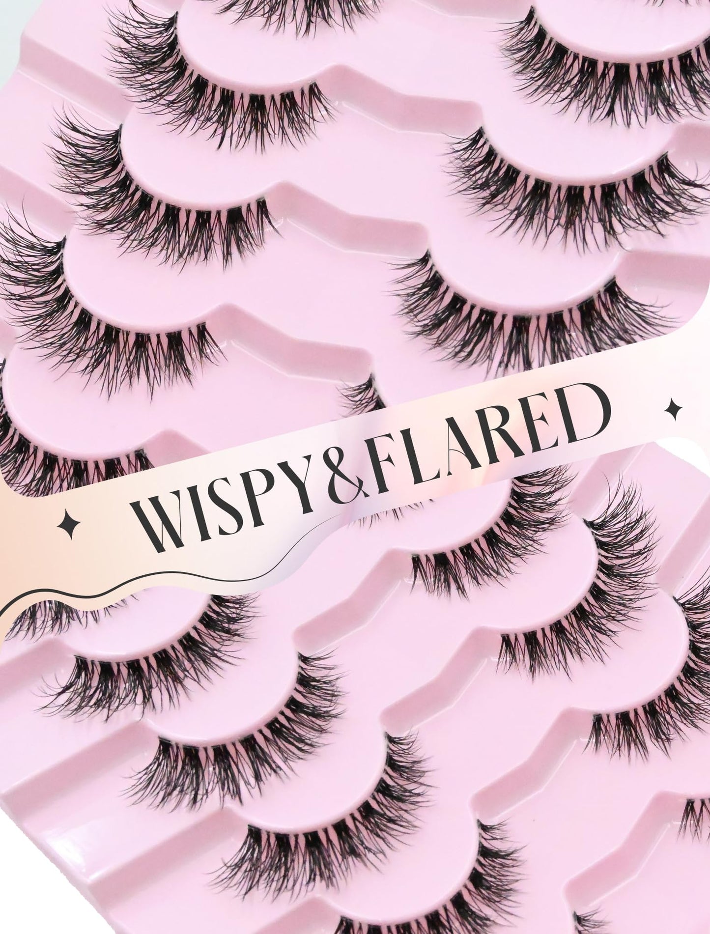 Ukrizi False Eyelashes Cat Eye Lashes Wispy Lashes Fake Lashes Natural Lashes Fake Eyelashes Natural Eyelashes Mink Lashes K4 Beauty and Personal Care Ukrizi