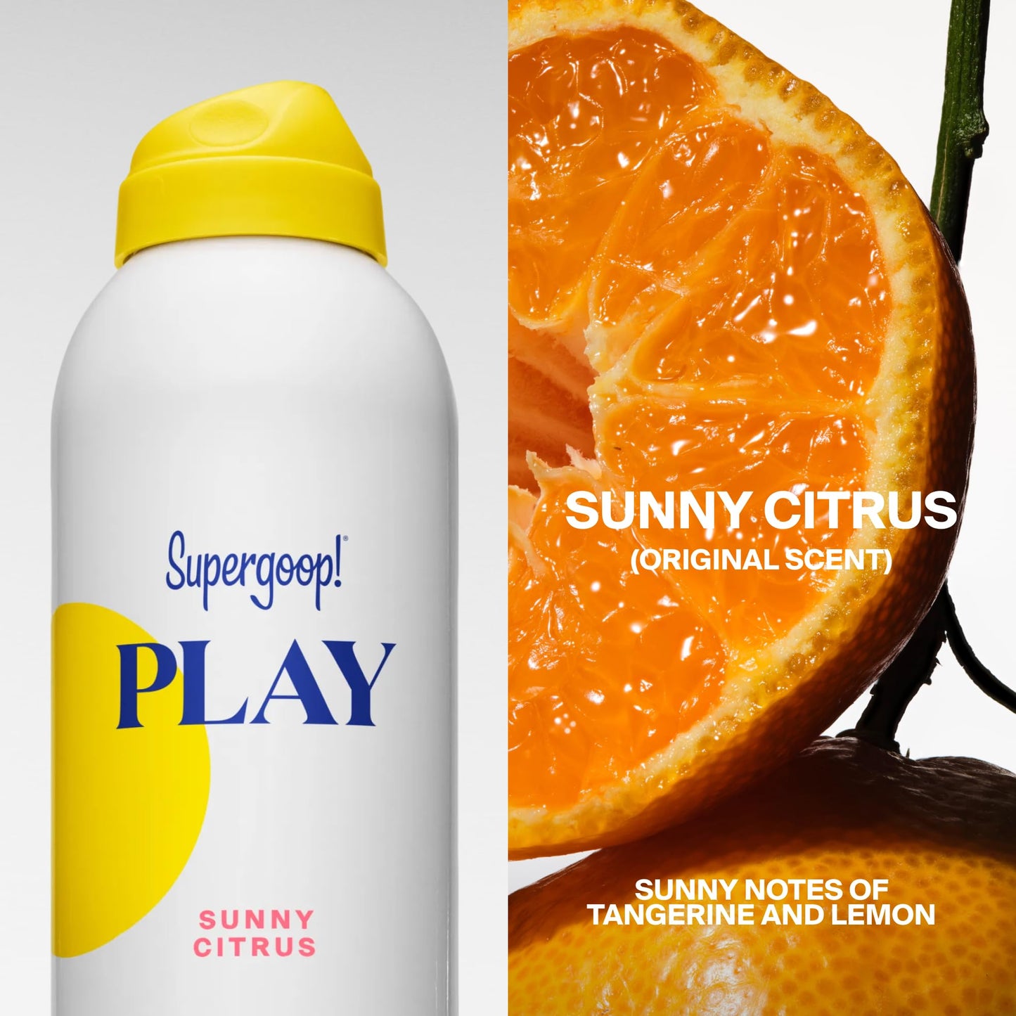 Supergoop! PLAY Antioxidant Body Mist w/Vitamin C - 6 fl oz - SPF 50 PA++++ Broad Spectrum Sunscreen - Body Spray - Great for Active Days - Sunny Beauty and Personal Care Supergoop!