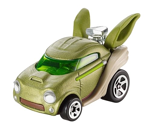 Hot Wheels Star Wars Yoda Character Car