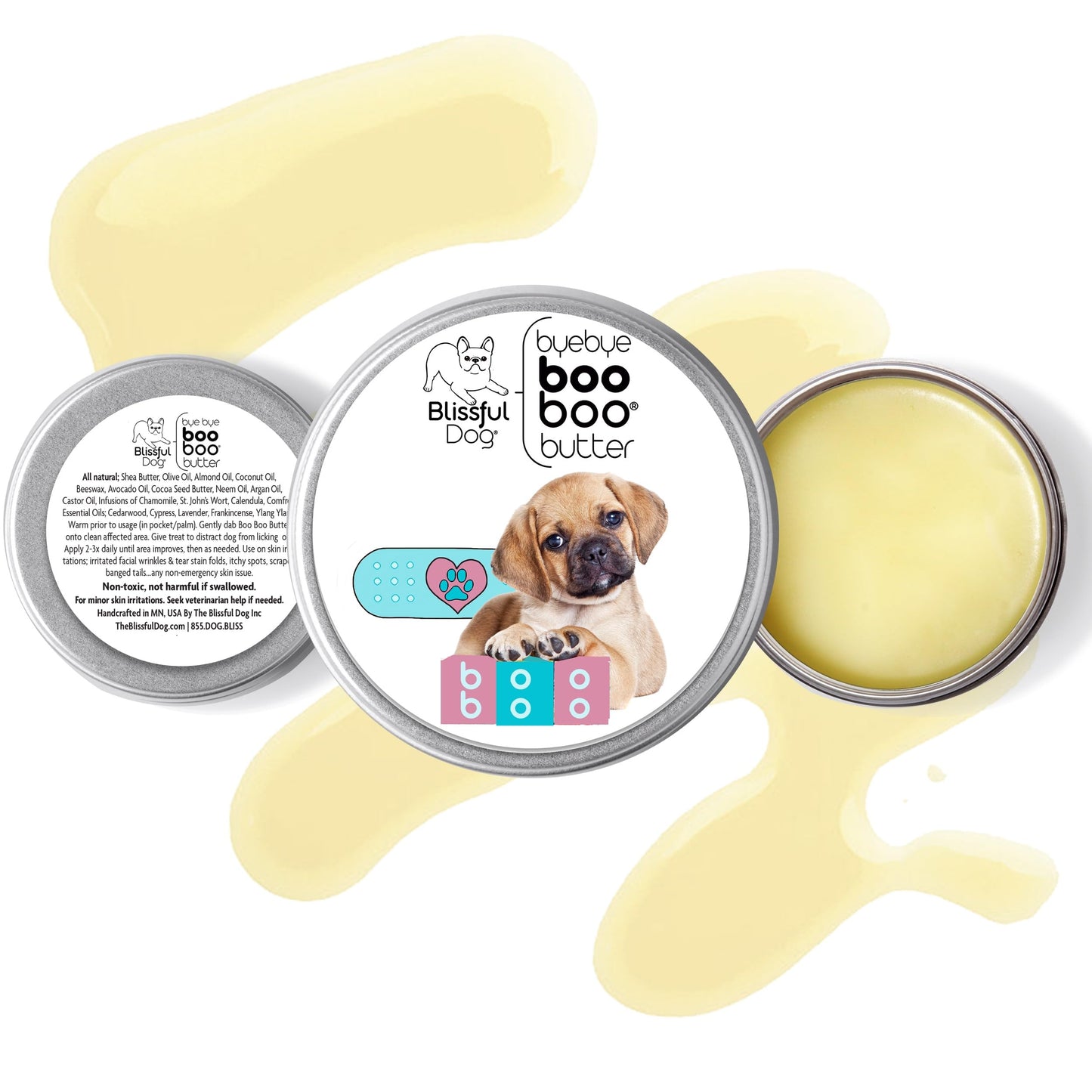 The Blissful Dog Puggle Boo Boo Butter, 2-Ounce Beauty and Personal Care The Blissful Dog