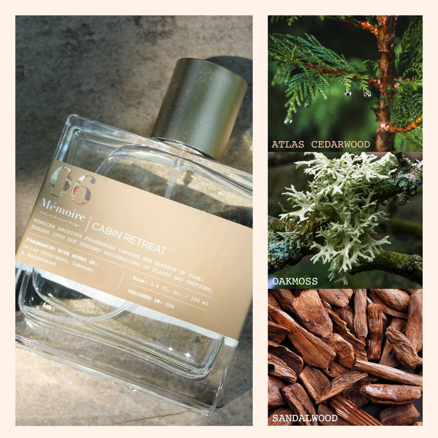 Cabin Retreat 3.4 fl oz. Eau De Parfum by Memoire Archives