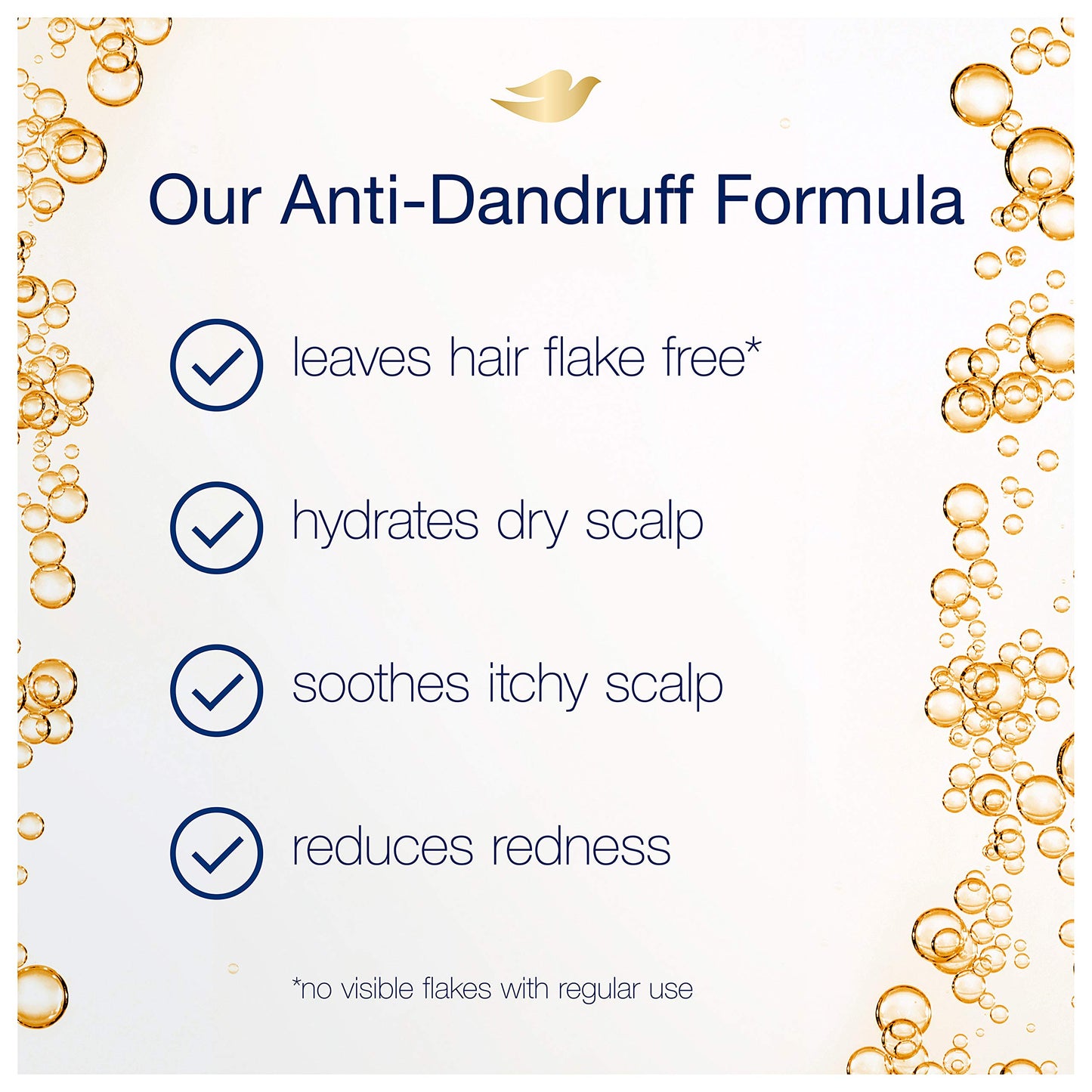 Dove DermaCare Scalp Anti Dandruff Shampoo for Dry and Itchy Scalp Dryness and Itch Relief Dry Scalp Treatment with Pyrithione Zinc 12 oz