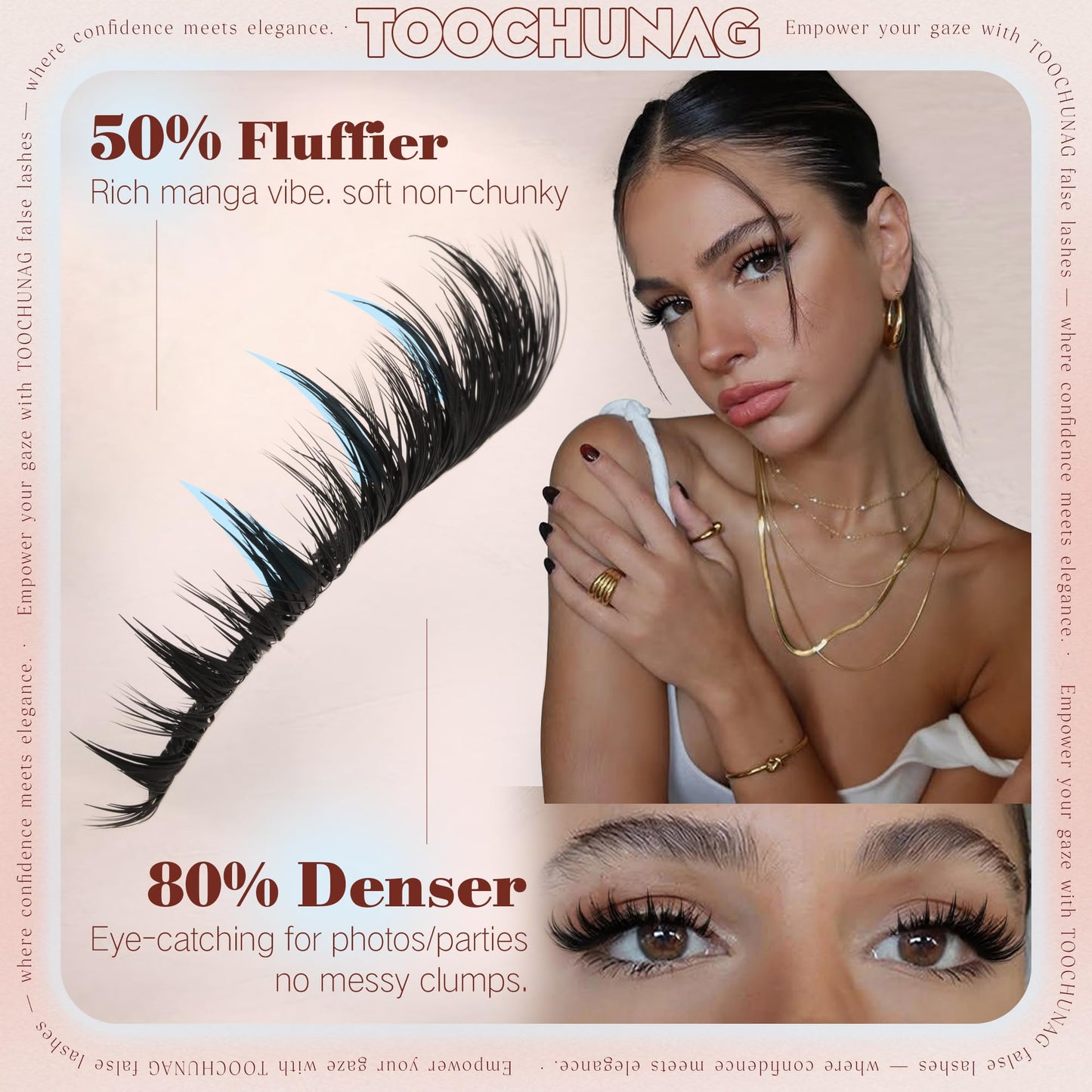 TOOCHUNAG Anime Lash Clusters 12-20mm Manga Eyelash Clusters Volume Cluster Eyelash Extensions D Curly Lashes Clusters DIY Lash Extensions Wispy Beauty and Personal Care TOOCHUNAG