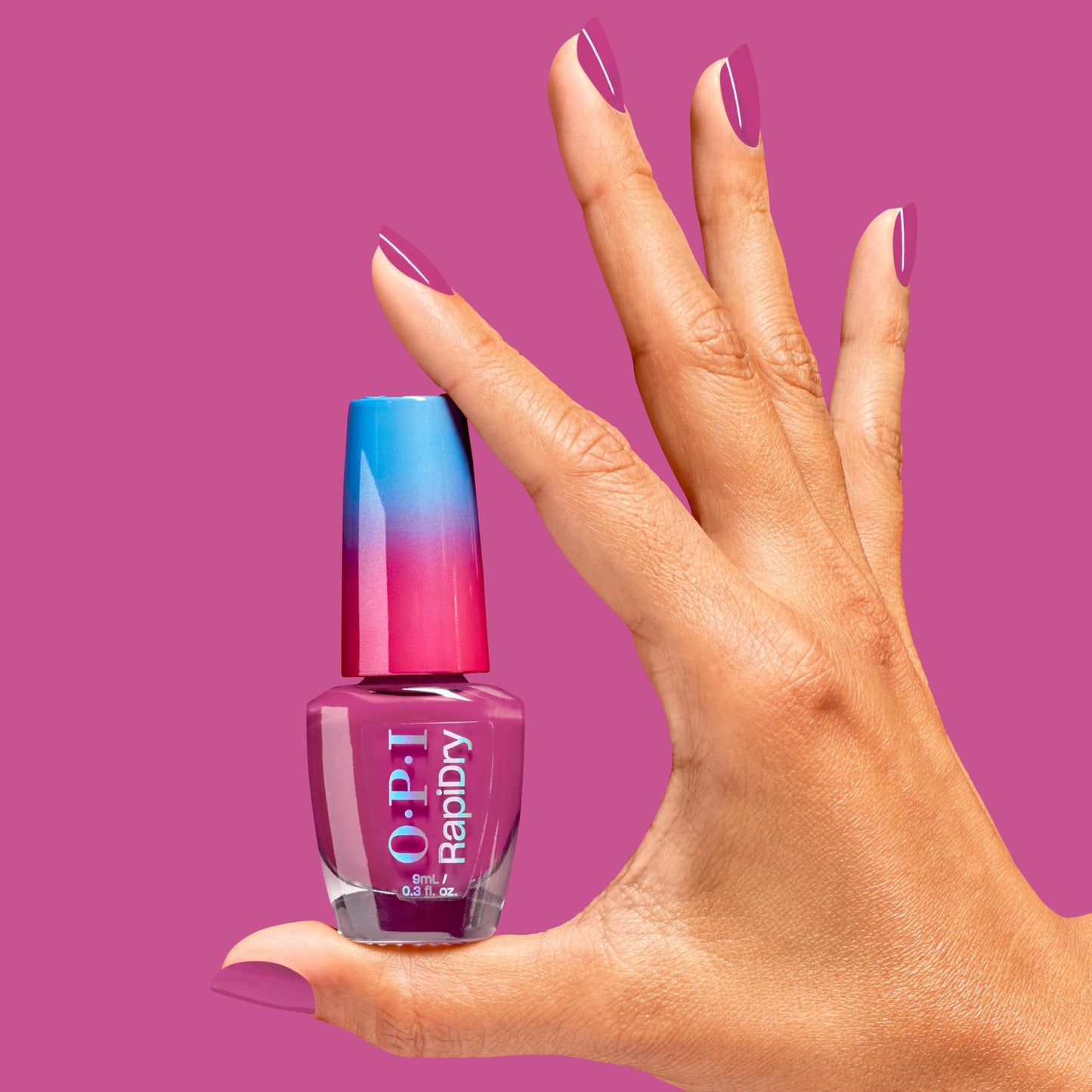 OPI RapiDry ASAPink | Opaque Bright Pink Crème Quick Dry Nail Polish | Vegan, Smudge Proof, Fast Drying Beauty and Personal Care OPI