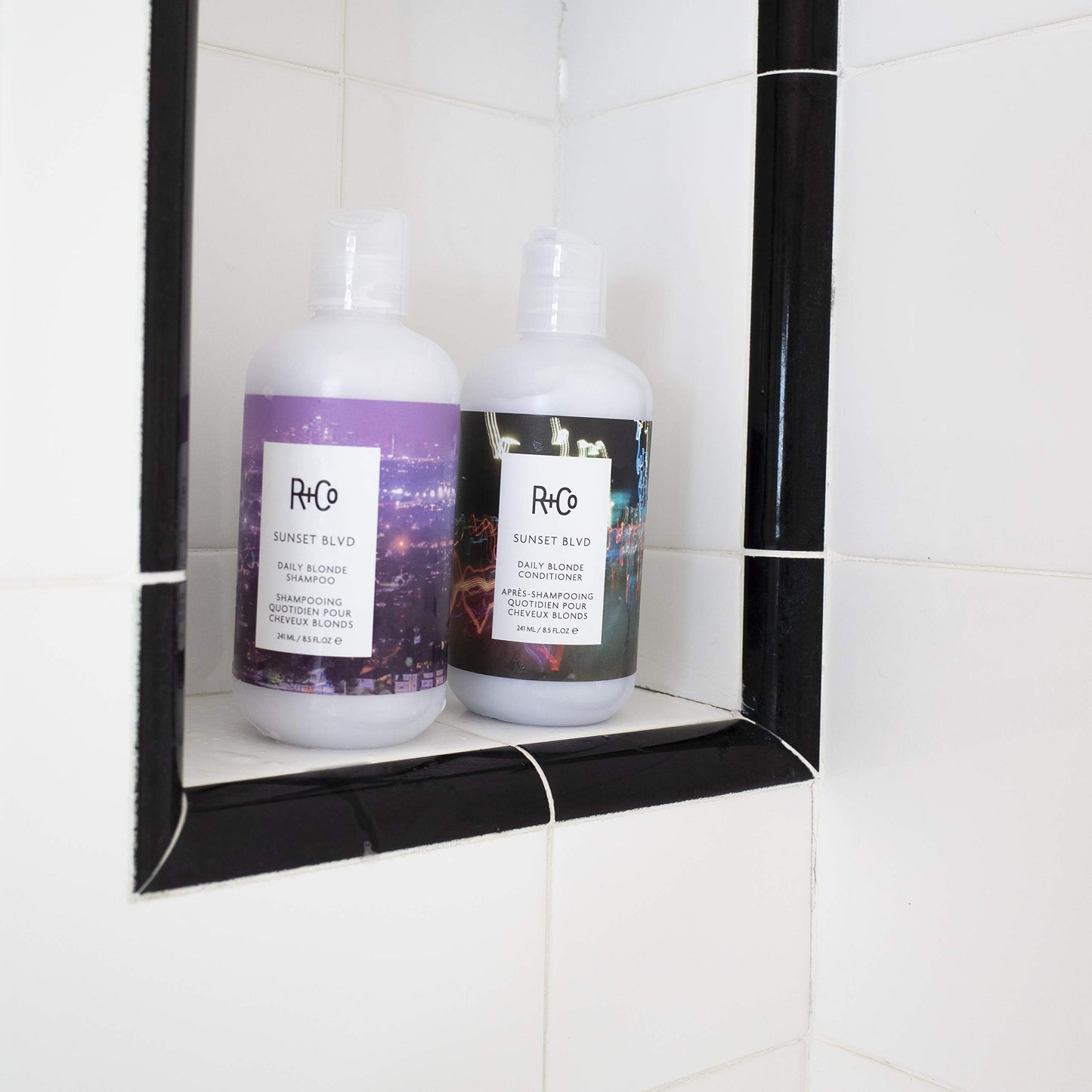 R+Co Sunset Blvd Daily Blonde Shampoo + Conditioner Duo 8.5 Fl Oz (Set of 2)