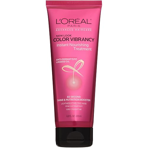 L'Oreal Paris Advanced Haircare Color Vibrancy Instant Shock Treatment, 6.8 LOZ(Packaging May Vary)