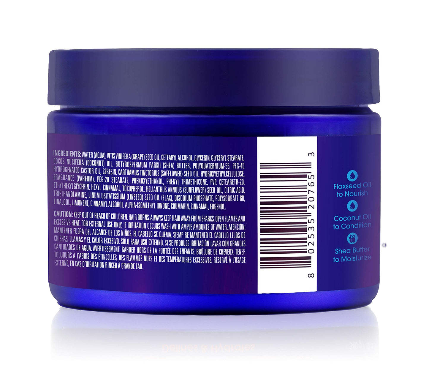 Afro Sheen Crown Defining Curl Cream. Contains Shea Butter and Coconut oil to define and hydrate. 12 Oz.