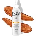 Pure Blends Marigold Hydrating Semi-Permanent Color Depositing Shampoo for Toning and Brightening Faded Color-Treated Hair - Prevents Fade, Extends