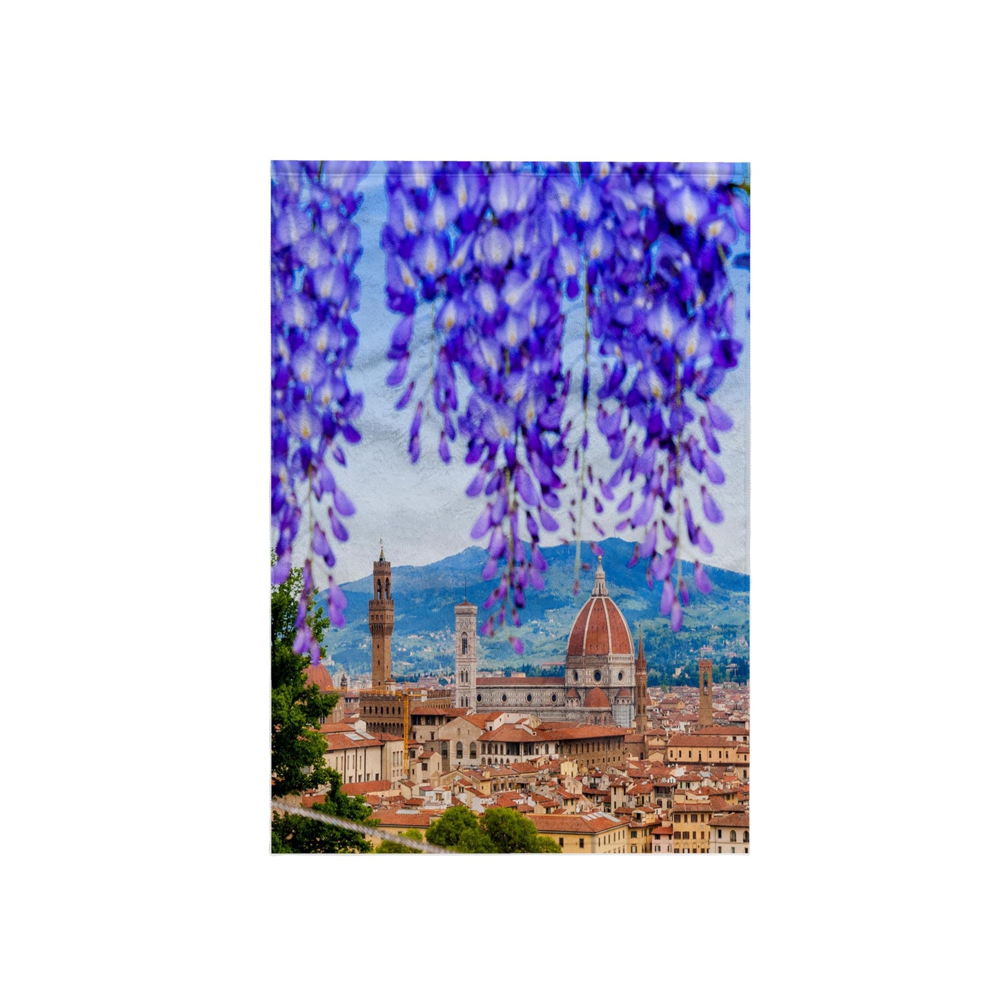 3D Rose TWL_227635_1 City Center of Florence - Firenze - UNESCO - Tuscany - Italy Towel, 15" x 22"