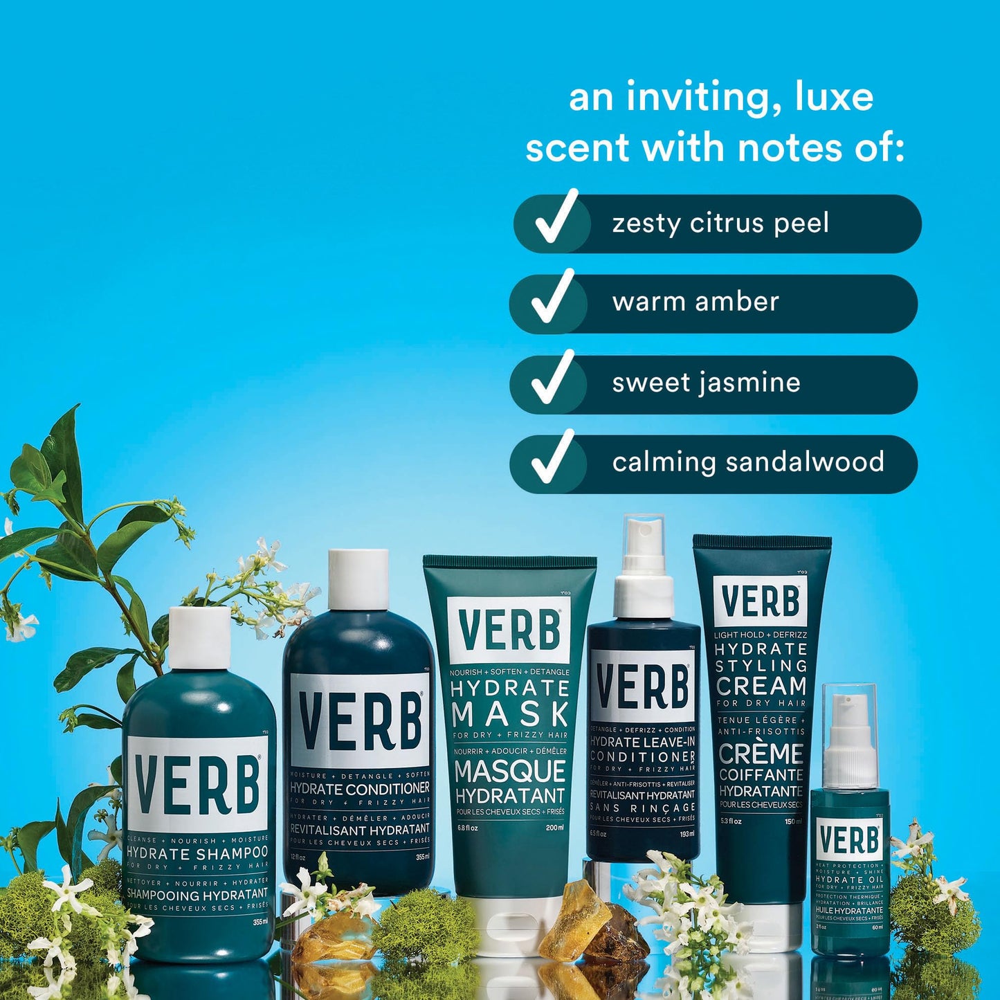 Verb Hydrate Shampoo & Conditioner Duo, 32 oz