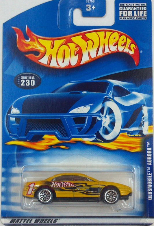 Hot Wheels Oldsmobile Aurora #230 Year: 2001