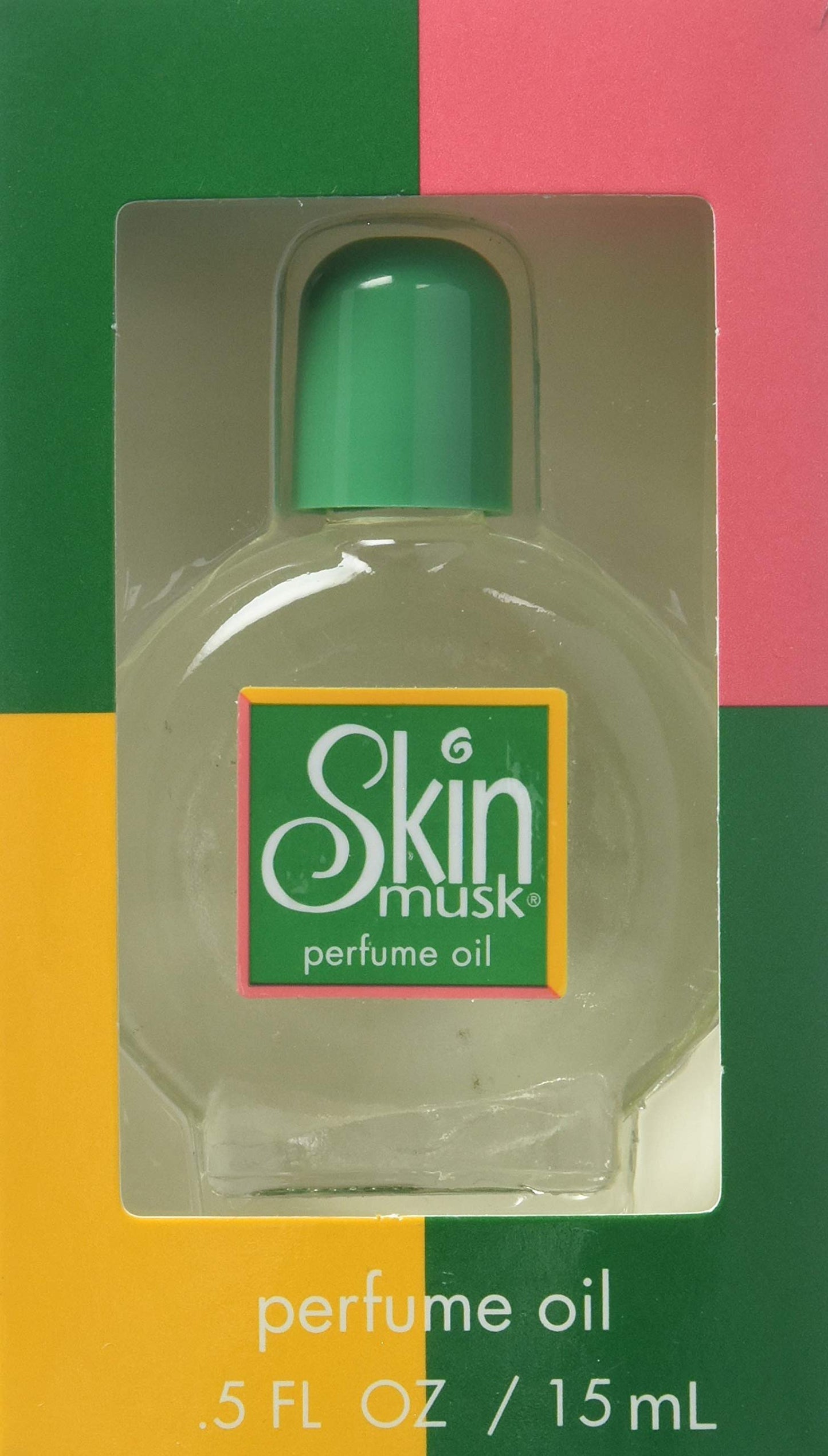 Parfums De Coeur SKIN MUSK (Original Long Lasting Formula) Perfume Oil by Parfums de Coeur (formerly by Bonne Bell), 0.50 fl oz