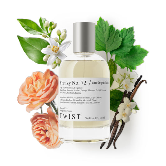 Twist Frenzy No. 72 - Eau De Parfum Inspired by V&Rolf's Flower Bomb, Long-Lasting Perfume For Women, Floral & Vanilla, Vegan, Clean Ingredients Beauty & Personal Care HOUSE OF TWIST