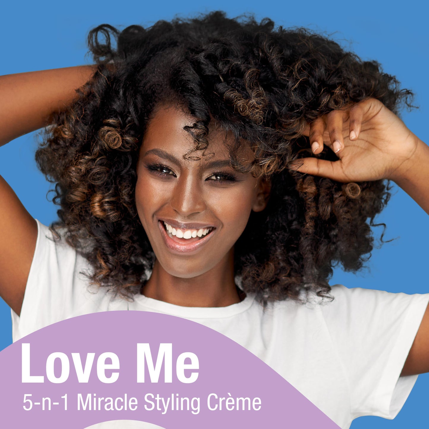 Lottabody Love Me 5-n-1 Leave-In Treatment with Coconut & Shea Oils, Lightweight, All-In-One, Leave-In Spray for Detangling Heat Protection Moisture