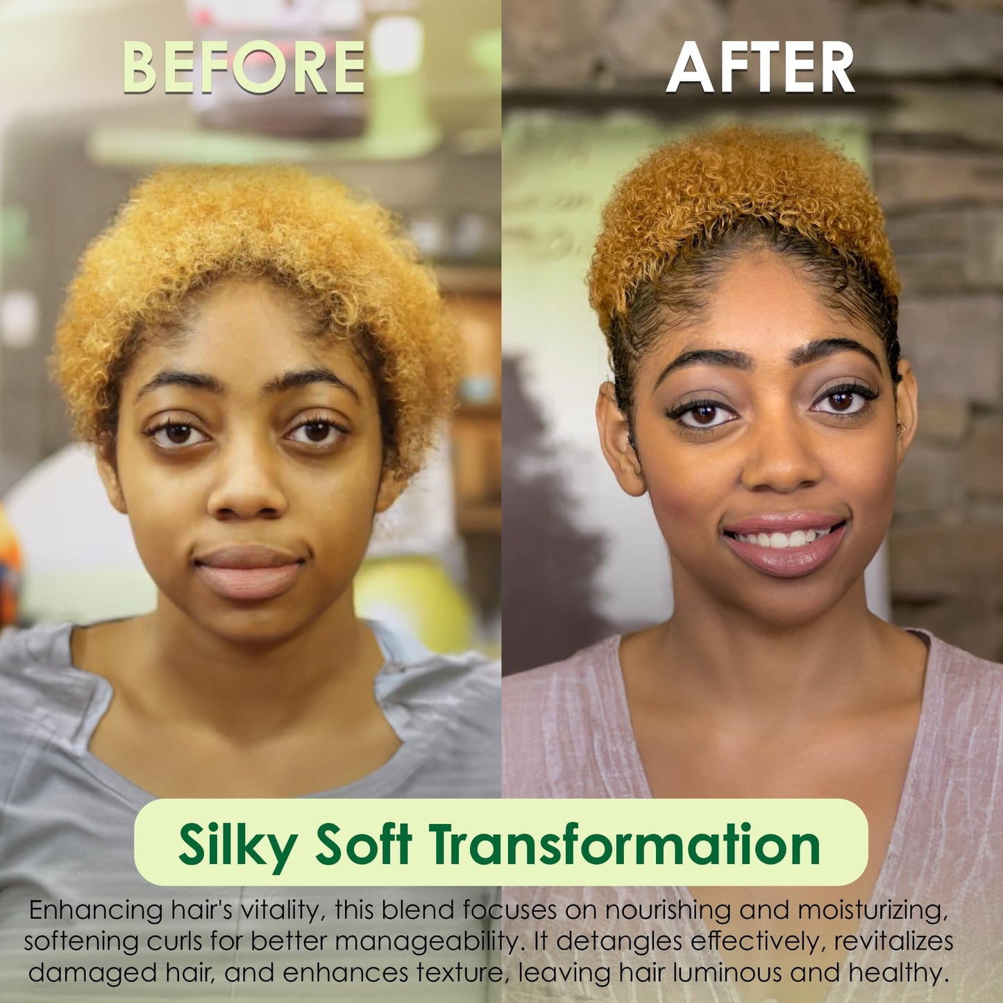 Curls & Naturals Hair & Curl Softener Kit With Moroccan Argan Oil | Natural Curl Patterns Nourishes & Moisturizes Hair Detangle, and Texturize, Curl