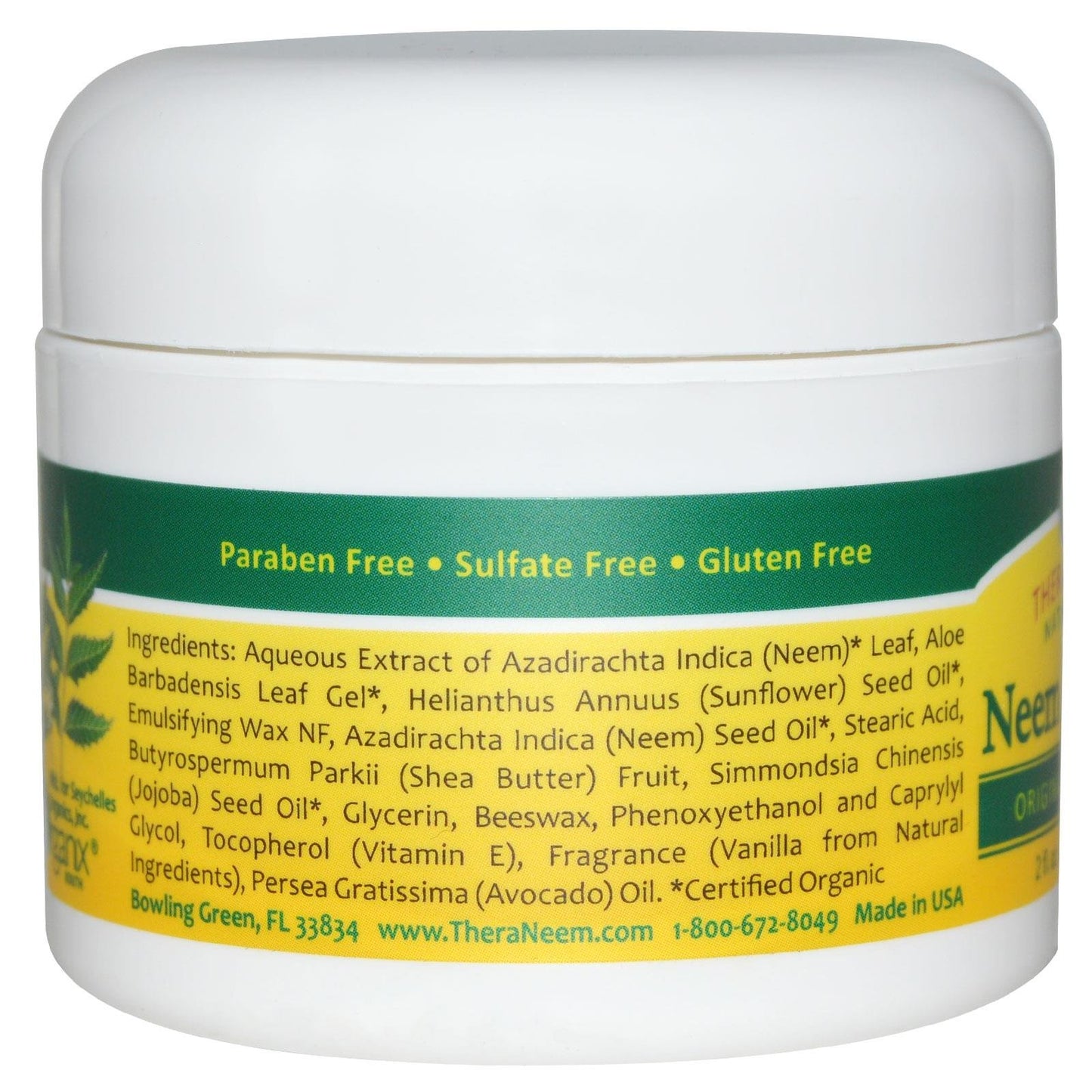 THERANEEM Theraneem Leaf & Oil Cream, 2 FZ