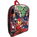 Ruz Avengers Boy's 15" Backpack (Black-Red)