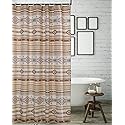 Greenland Home Fashions Fabric Sensations Shower Curtain, Stylish Bathroom Decor, Machine Washable, 72 inches x 72 inches, Phoenix