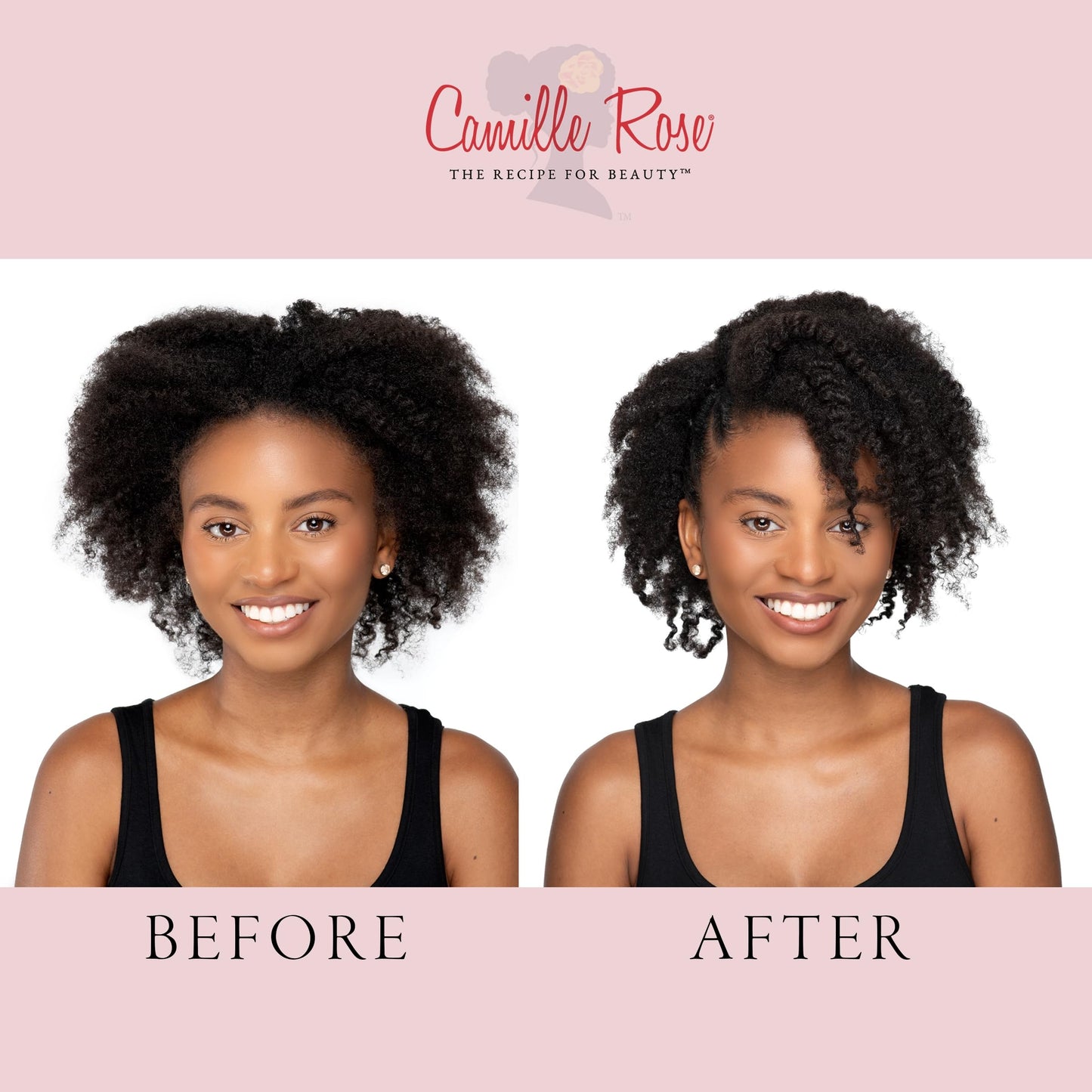 Camille Rose Black Castor Oil + Chebe Pure Strengthening Hair Oil - Nourishing Oils for Dry, Damaged High-Porosity Hair, 2 Fl Oz