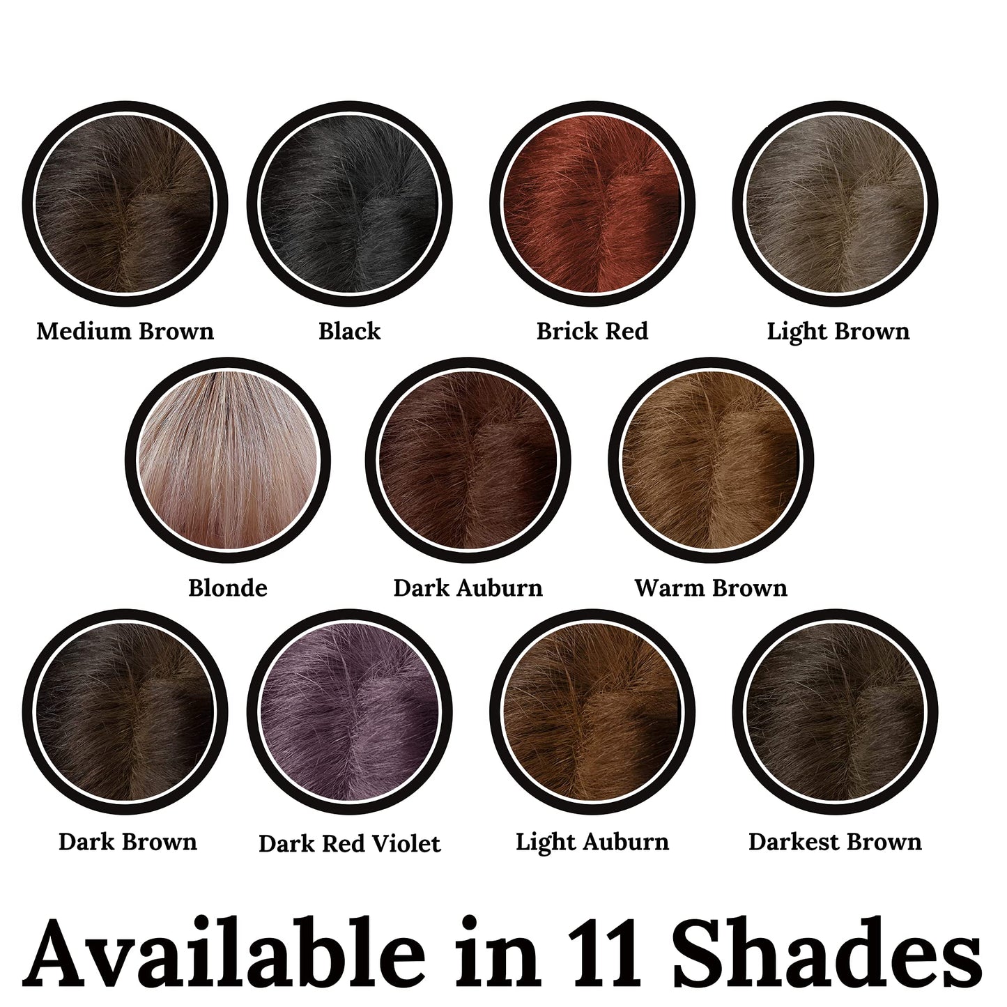 NuBeauti Hair Root Touch Up Powder - Black - Root Cover Up & Hairline Concealer - Longer-Lasting Power - 11 True-to-Nature Shades - Zero Fragrance