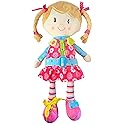 Snuggle Stuffs Sugar Snap Plush Learn to Dress Doll for Toddlers - 15" - for 2 Year Old Girl - Montessori