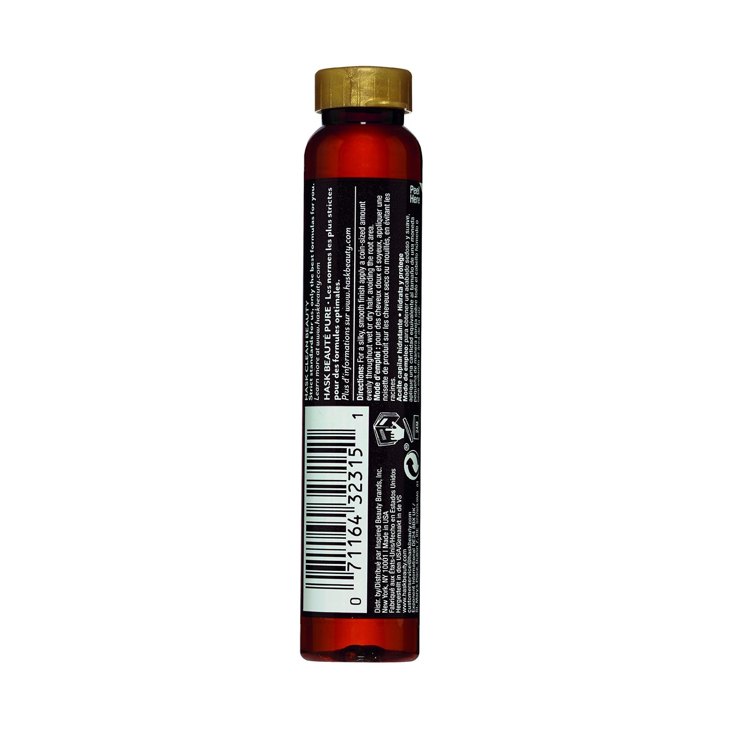 Hask Macadamia Oil Revitalizing Shine Hair Treatment, .625 Ounces