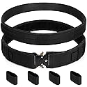 IMAGOA Duty Belt,2'' Police Security Nylon Duty Belts with Hook Lining Outer Inner Belts with 4 Belt Keeper