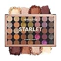 Profusion Cosmetics 35 Shade Starlet Eyeshadow Palette, Multi Finish Golden Neutrals, and Glamorous Glitter Hues for Achieve Stunning Vibrant Eye…