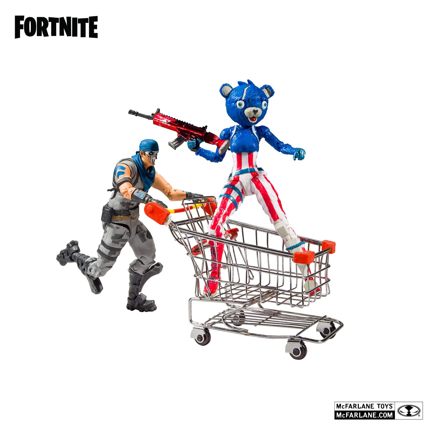 McFarlane Toys Fortnite Shopping Cart Action Bundle Pack