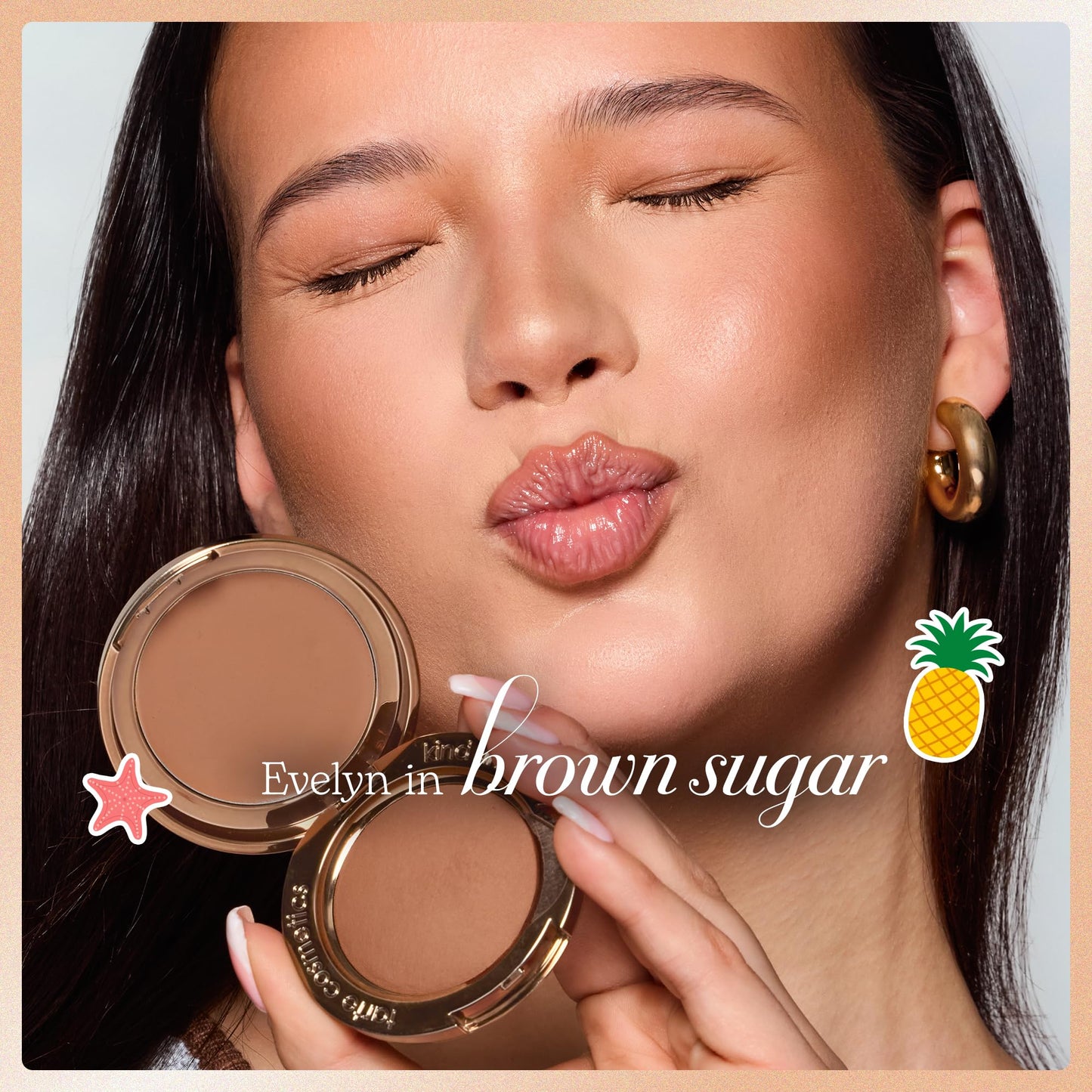 tarte macaron sculpt & bronze duo - 2-in-1 Cream + Baked Powder Bronzer, Contour Powder Face Makeup, Peptides and Hyaluronic Acid Hydrates & Plumps