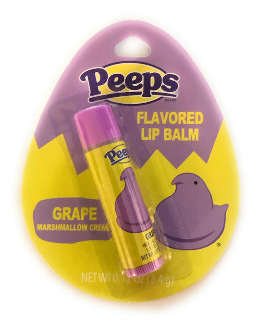 Peeps (1) Easter Candy Flavored Lip Balm - Grape Marshmallow Creme - Net Wt. 0.12 oz / 3.4 g Beauty and Personal Care Taste Beauty