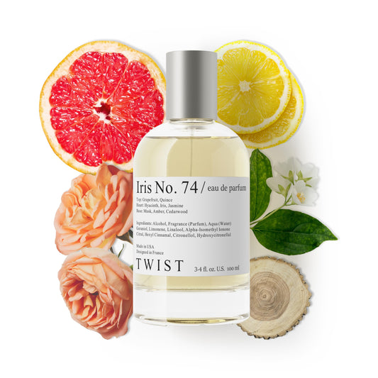 Twist - Iris No. 74 - Eau De Parfum Inspired by Chan. Chance Eau Tendre, Long-Lasting Perfume For Women, Paraben Free, Vegan, Clean Ingredients Beauty & Personal Care HOUSE OF TWIST