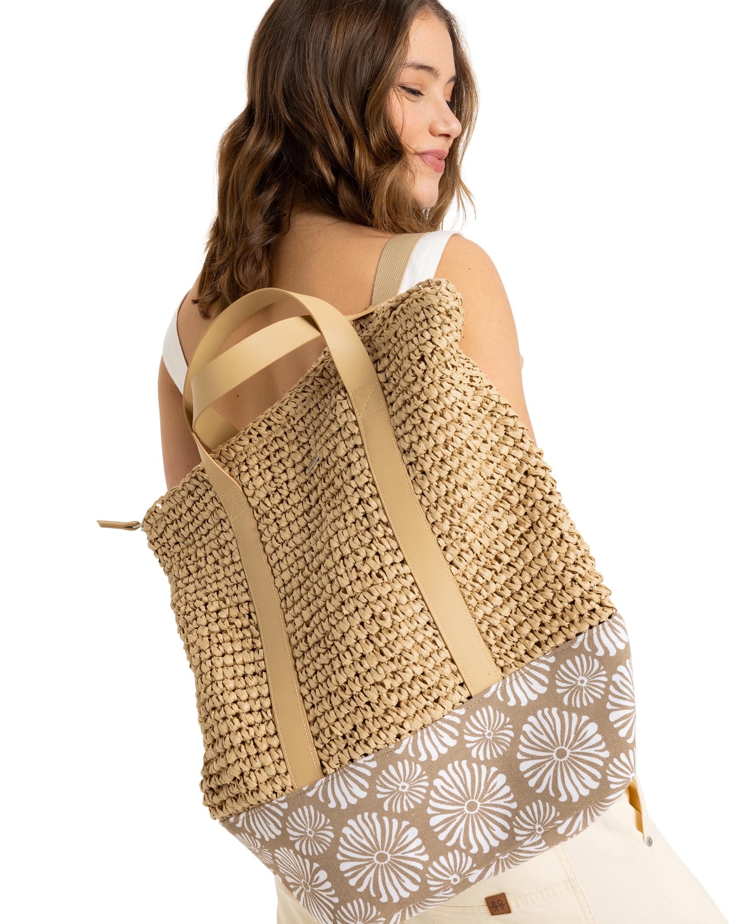 Roxy Beach Lover Tote and Backpack | Travel | Beach | Festival | 21L | Portabella