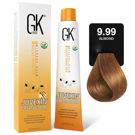GK HAIR Global Keratin Professional Hair Color Cream Tube (3.4 Fl Oz/100ml) Nourishing & Cleansing Colors for Styling High Performance Long Lasting Beauty & Personal Care GK HAIR